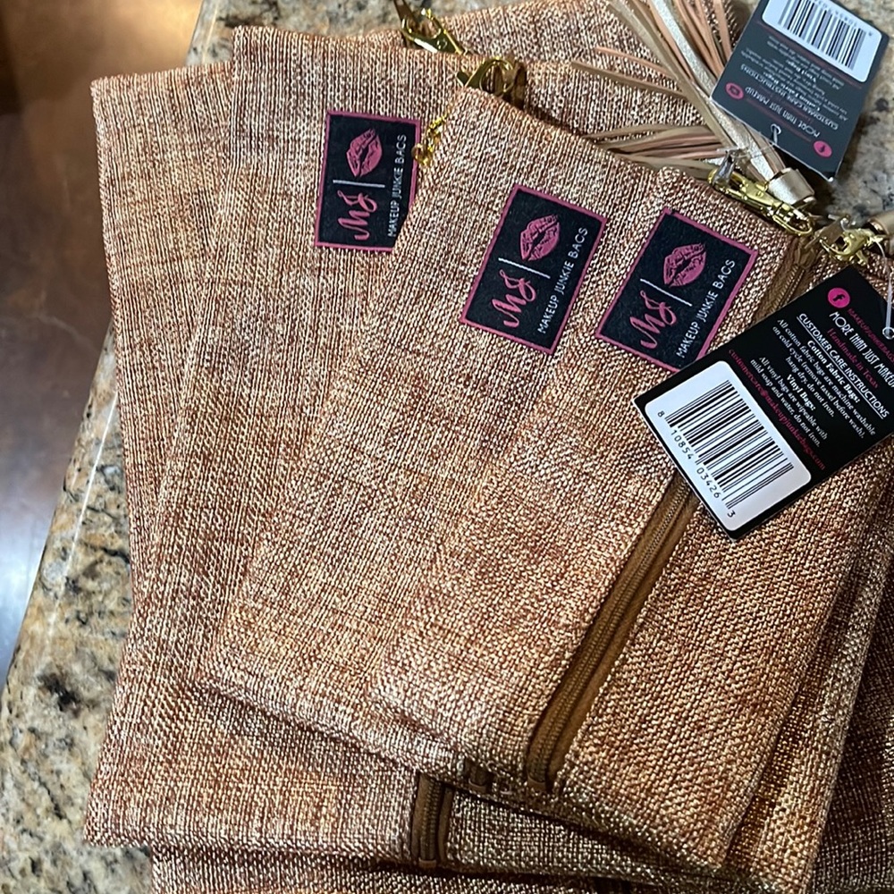 Makeup junkie bags.  Total of 4
